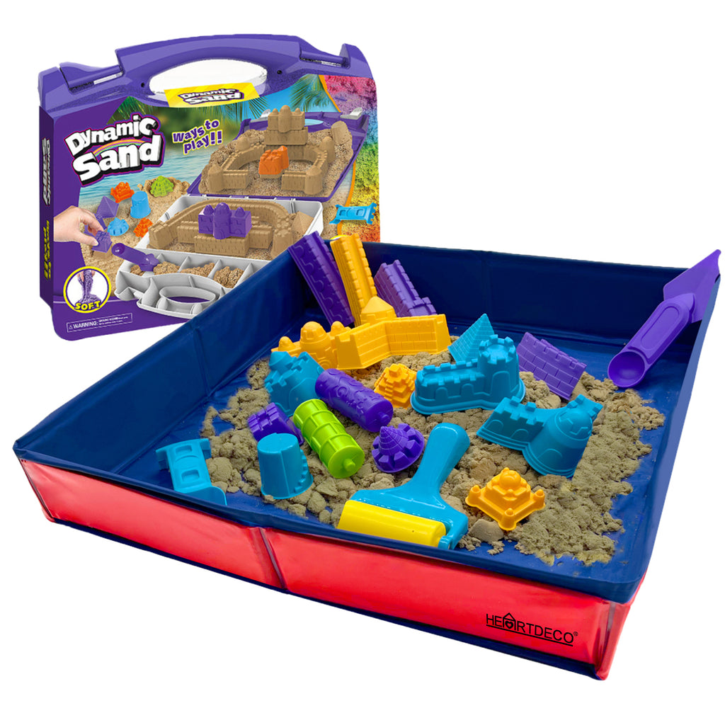 Kids Magic Play Sand Castle Building Kit
