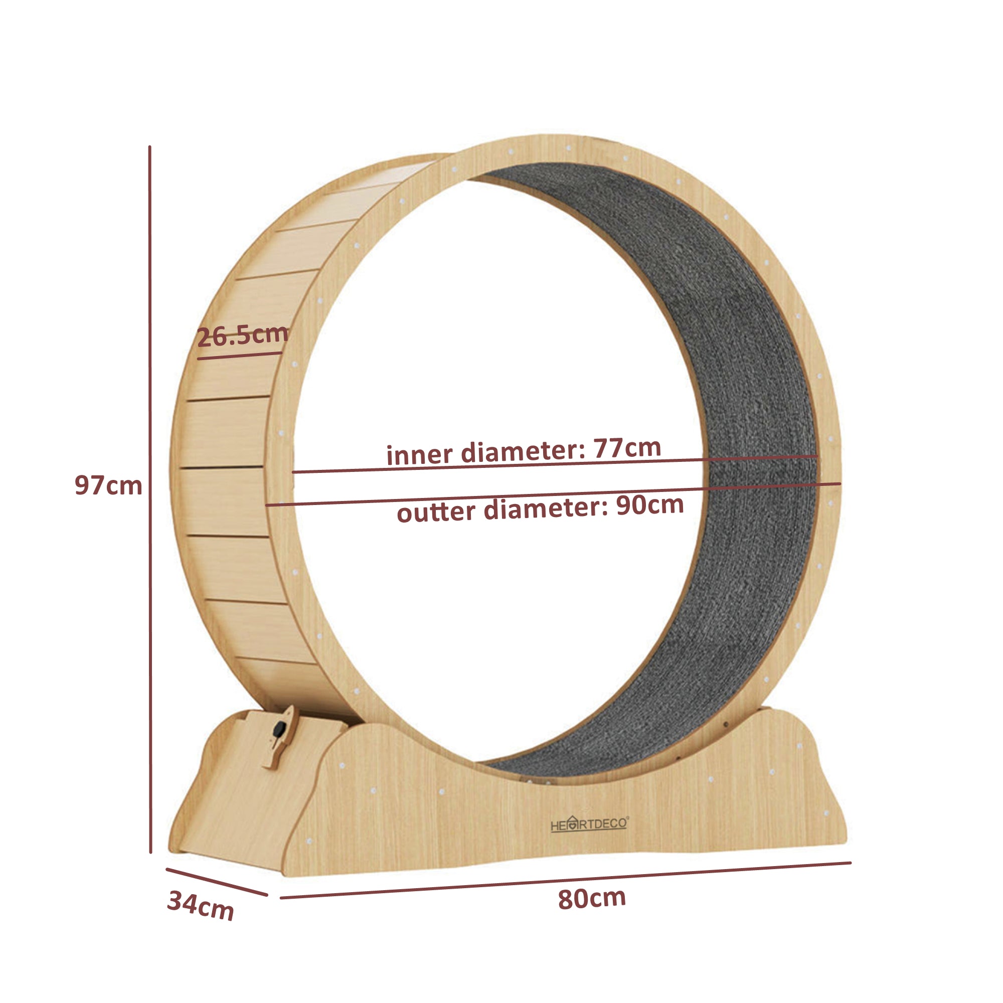 Cat Exercise Treadmill Spinner Wheel – HEARTDECO