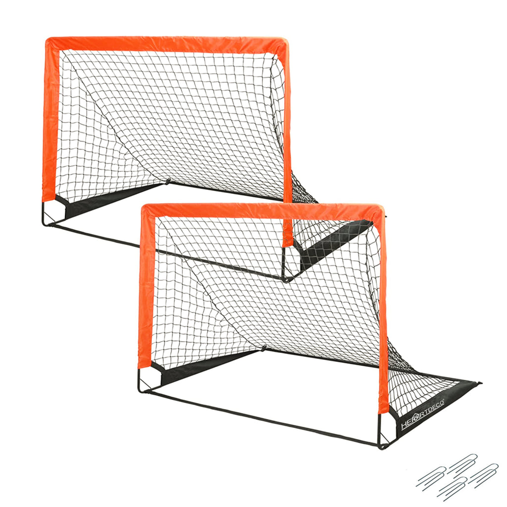 2PCs Foldable Soccer Goal Nets