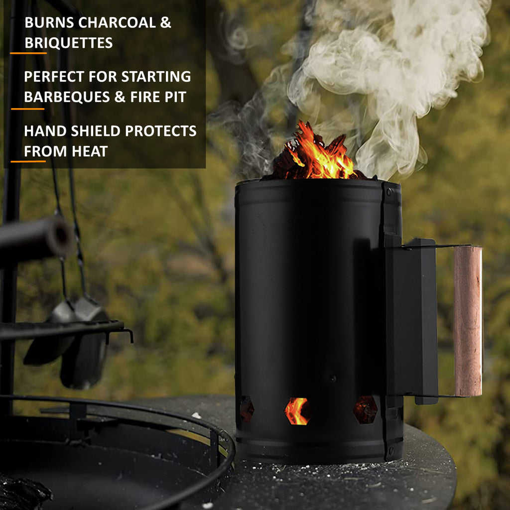 Charcoal hotsell chimney lighter