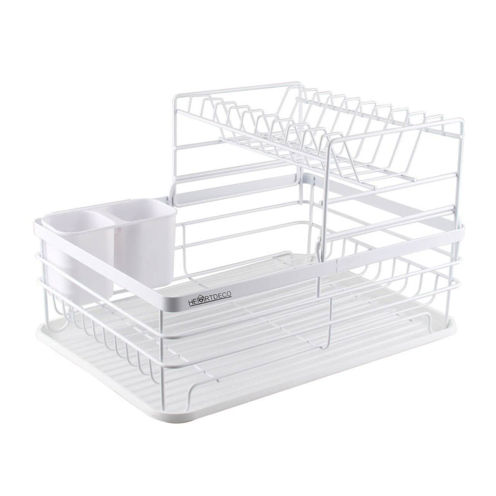 2 Tier Dish Draining Rack – HEARTDECO
