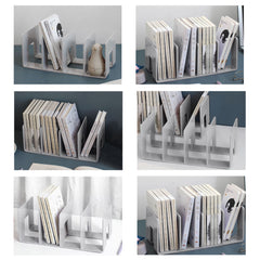 Desk File Sorter Book Holder - 4PCs Pack – HEARTDECO