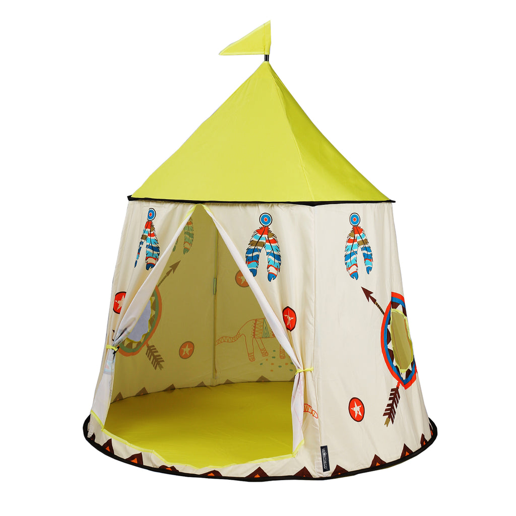 Kids Indoor Castle Play Tent - Yellow