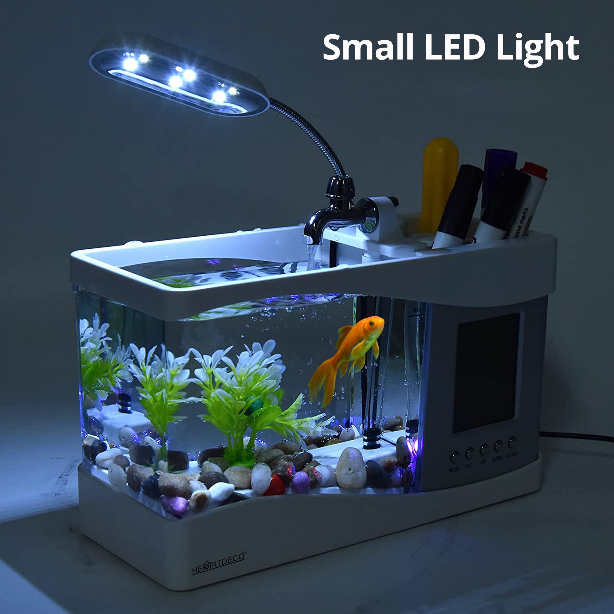 Mini Desktop Fish Tank – HEARTDECO